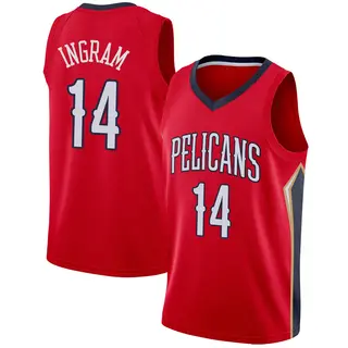 Youth Brandon Ingram New Orleans Pelicans Red Jersey - Statement Edition - Swingman