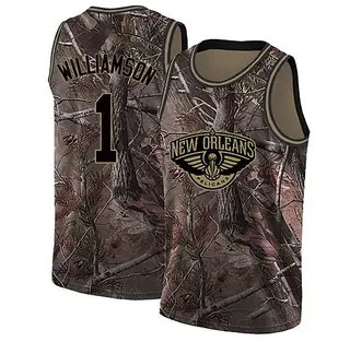 Youth Zion Williamson New Orleans Pelicans Camo Realtree Collection Jersey - Swingman