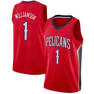 Youth Zion Williamson New Orleans Pelicans Red Jersey - Statement Edition - Swingman